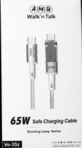 AMB Walk'n Talk 65W Fast Charging Cable