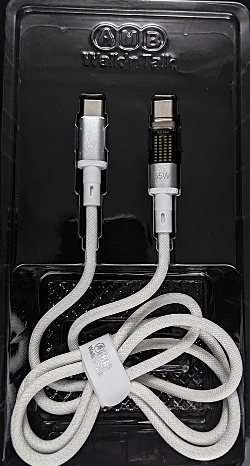 AMB Walk'n Talk 65W Fast Charging Cable
